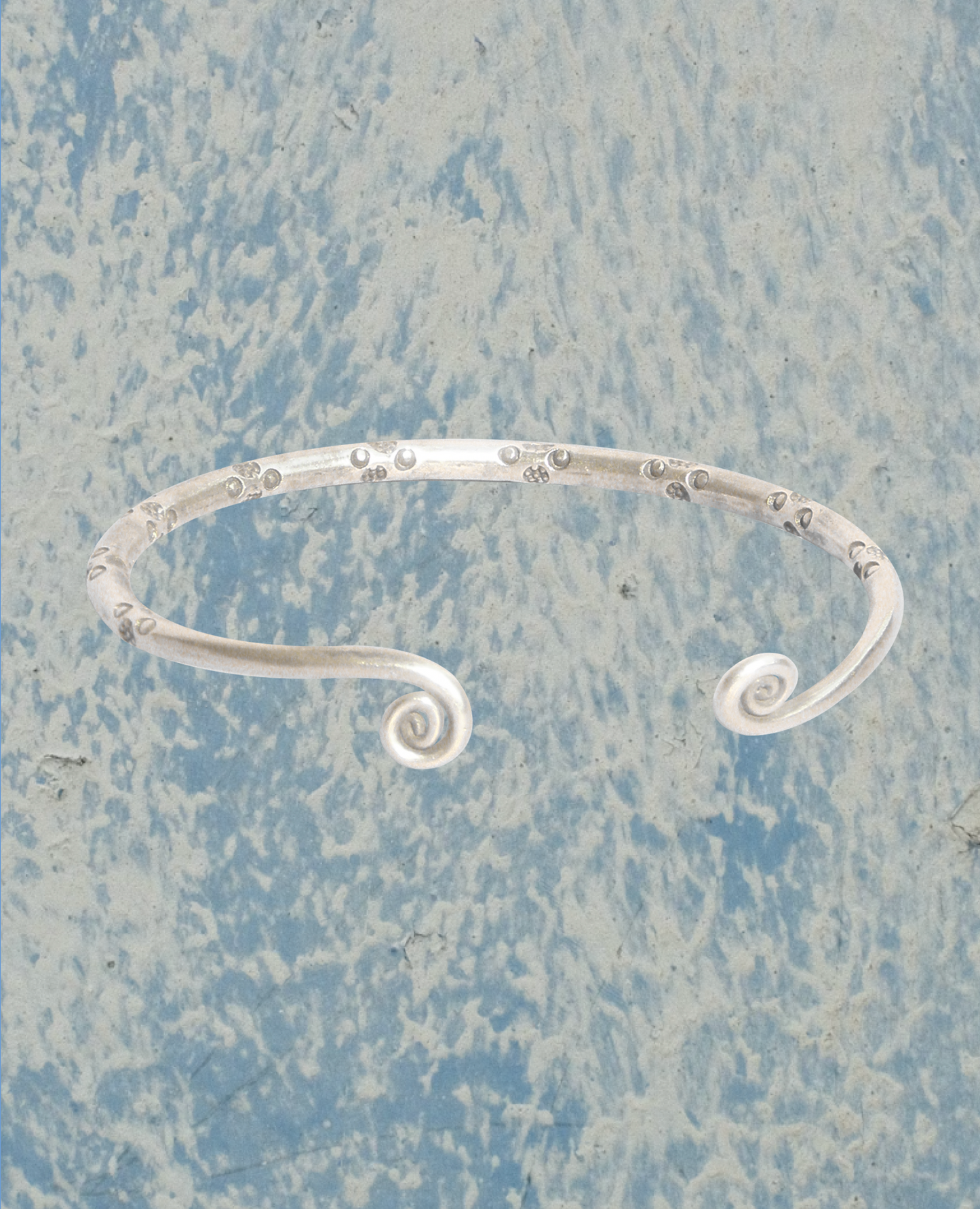 Handcrafted sterling silver bracelets